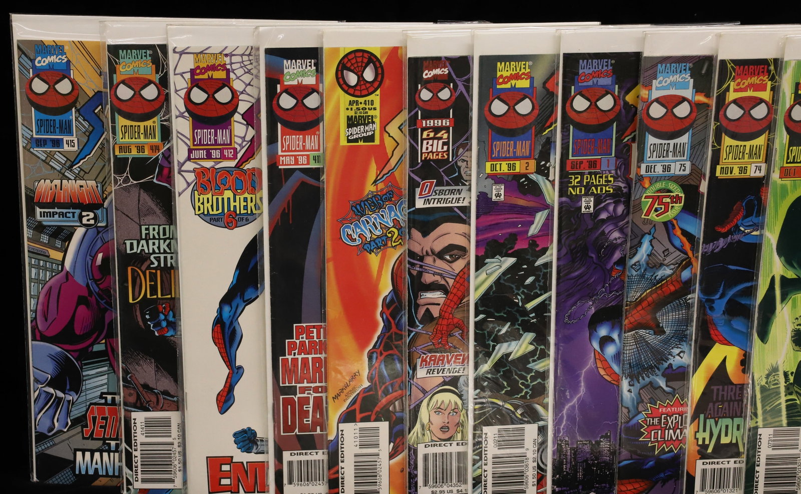 (22) Marvel comic Spider-Man comic books - 2