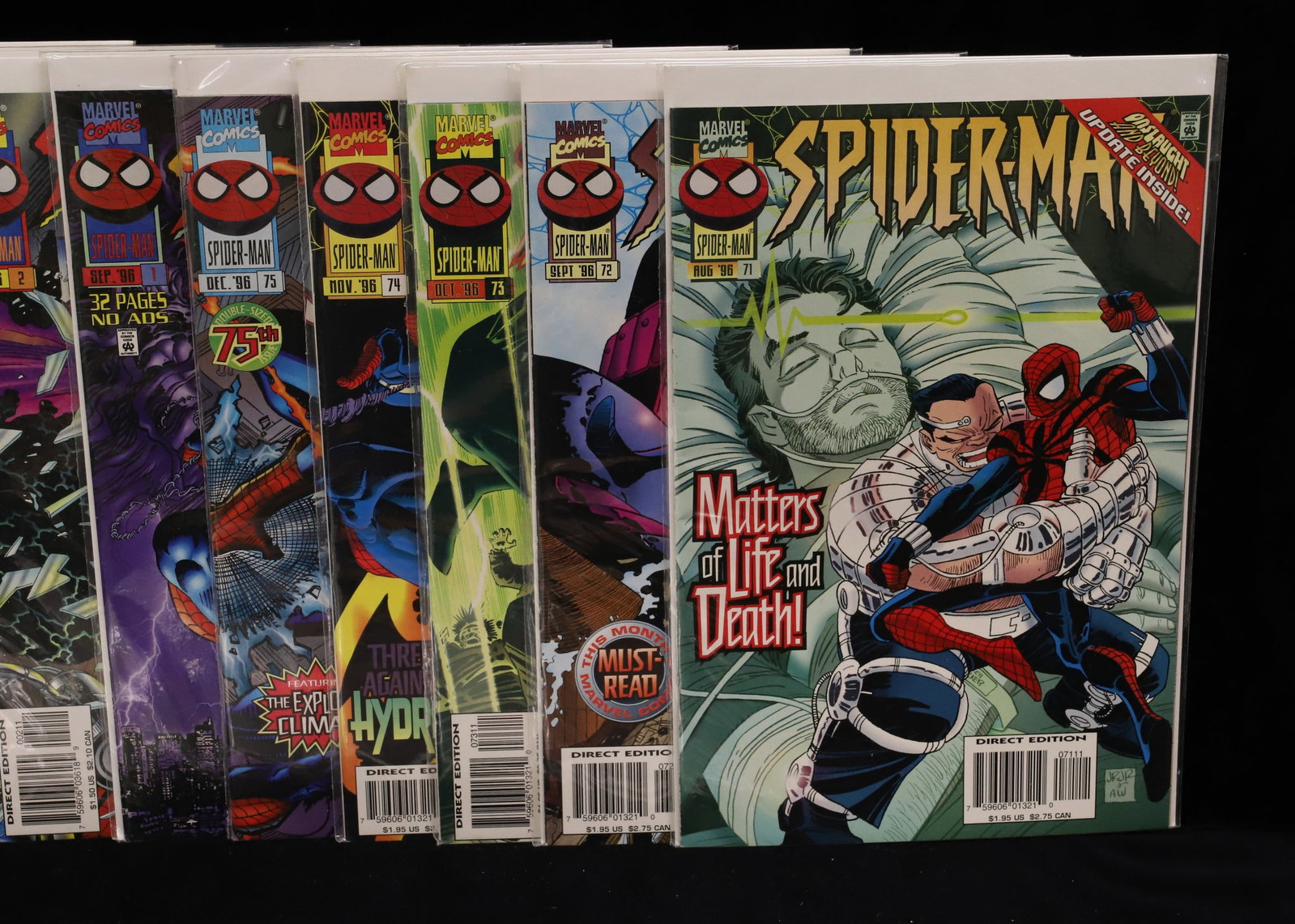 (22) Marvel comic Spider-Man comic books - 3