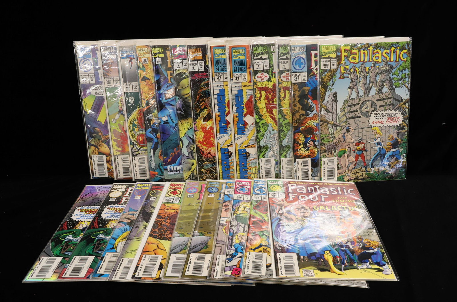 (23) Marvel comics comic books "Fantastic Four": Lot of "Fantastic Four" comics PLEASE READ CAREFULLY - ITEMS MUST BE PAID FOR THROUGH LIVE AUCTIONEERS OR WITH CASH OR CHECK IN PERSON - Terms for Purchasing and Shipping of Auction Items. Please