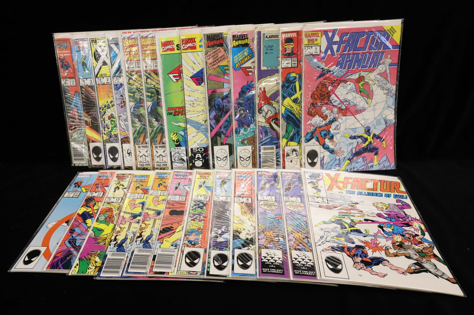 (25) Marvel comics comic books "X Factor": Lot of "X-Factor" comics PLEASE READ CAREFULLY - ITEMS MUST BE PAID FOR THROUGH LIVE AUCTIONEERS OR WITH CASH OR CHECK IN PERSON - Terms for Purchasing and Shipping of Auction Items. Please read