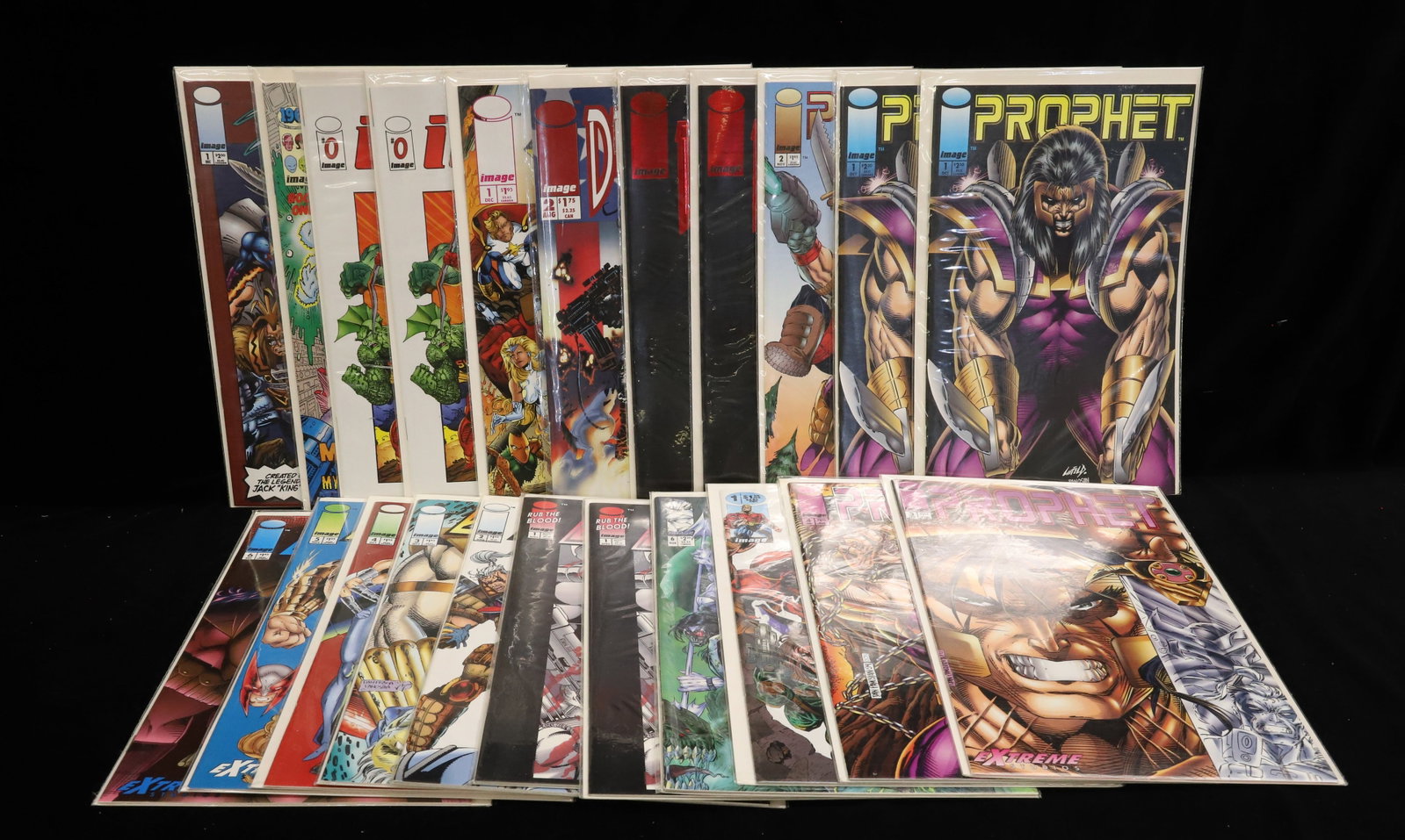 (22) Image Comics comic books: Including "Freak Force", "Bloodstrike", "Deathblow", & others PLEASE READ CAREFULLY - ITEMS MUST BE PAID FOR THROUGH LIVE AUCTIONEERS OR WITH CASH OR CHECK IN PERSON - Terms for Purchasing and