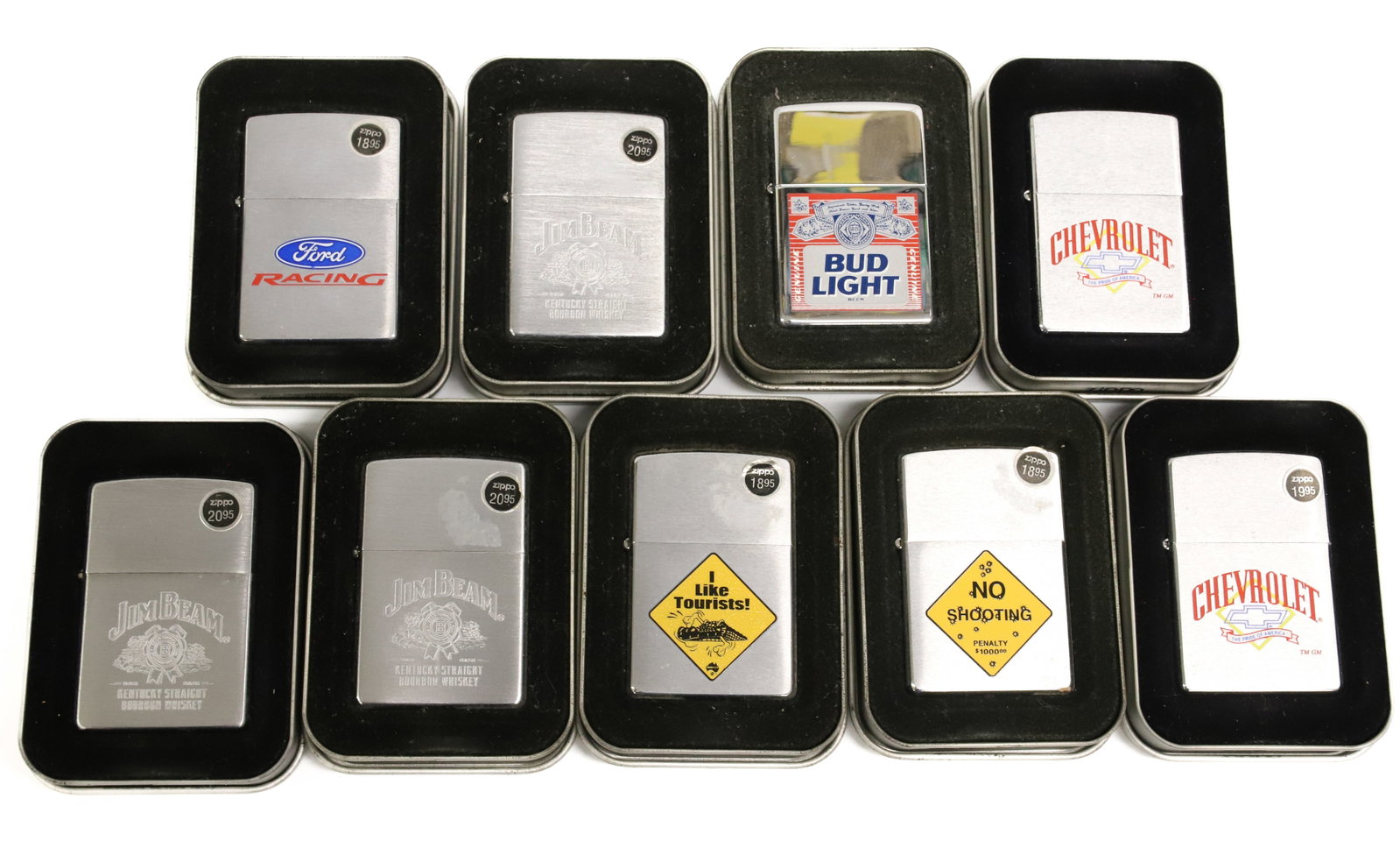 (9) Zippo Lighters New in Box (1 of 4)