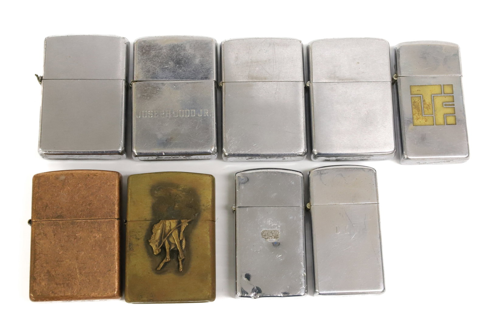 (9) Various Zippo Lighters (1 of 4)