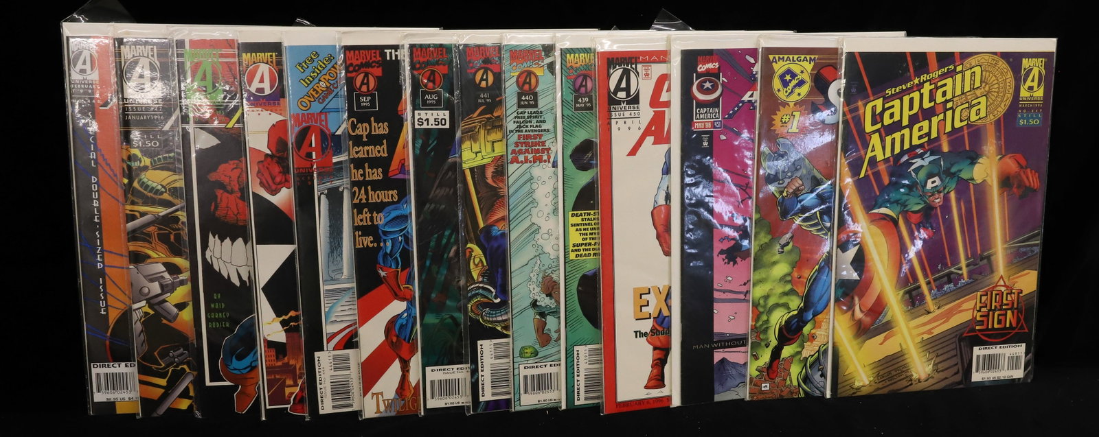 (14) Marvel comic comic books "Captain America" (1 of 7)
