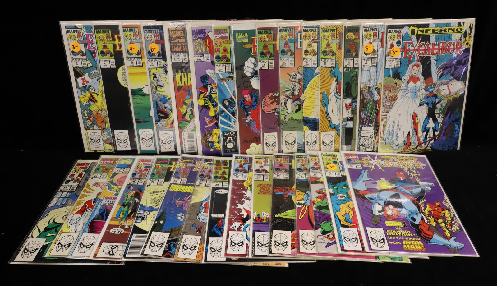 (30) Marvel comics group and Marvel comics comic books "Excalibur" (1 of 8)