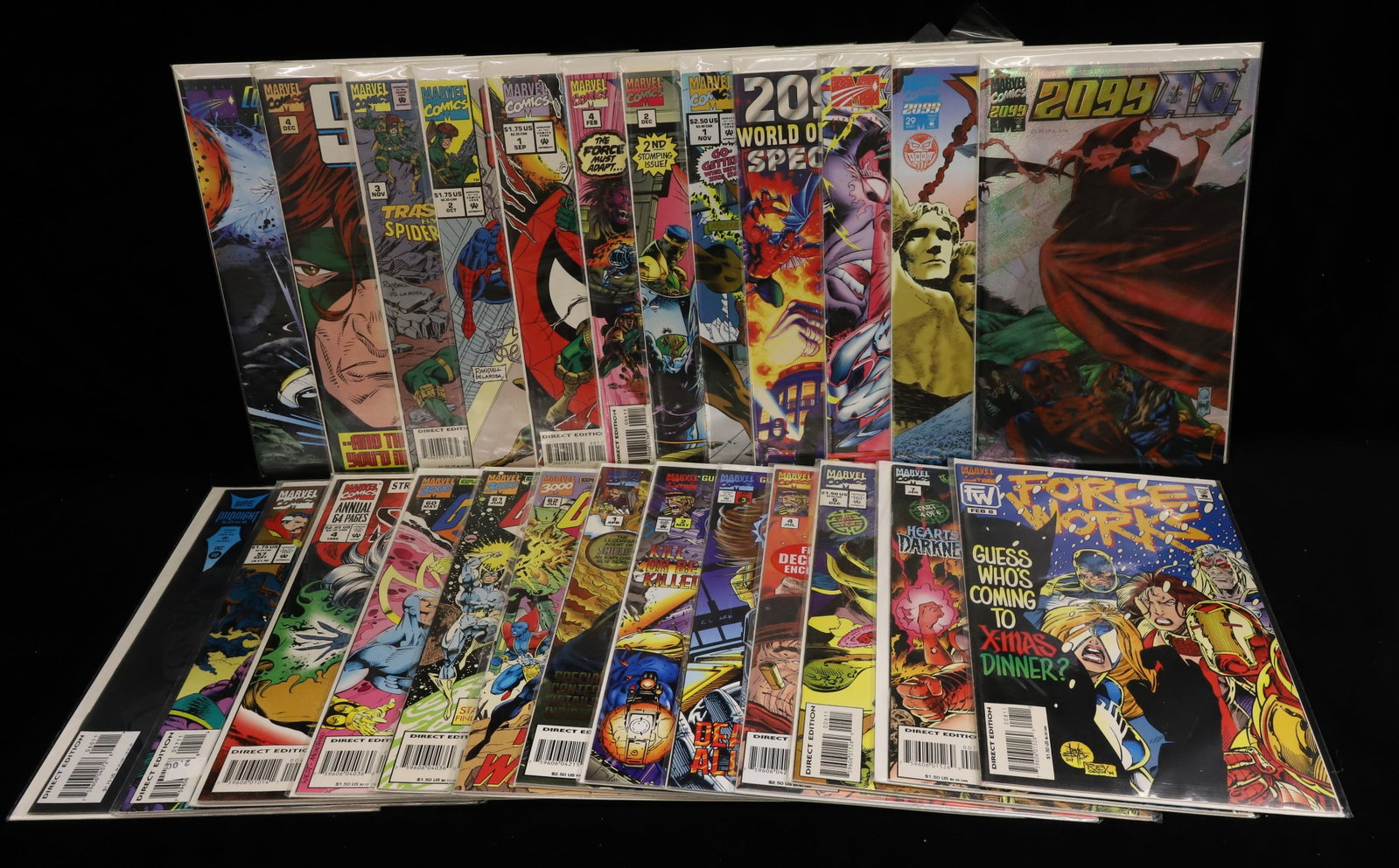 (25) Marvel comics comic books: Lot of Comics including Guardians of the Galaxy, Forceworks, Doom, and others PLEASE READ CAREFULLY - ITEMS MUST BE PAID FOR THROUGH LIVE AUCTIONEERS OR WITH CASH OR CHECK IN PERSON - Terms for Purcha