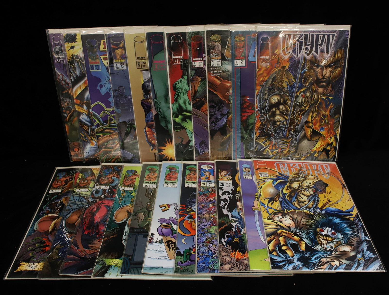 (22) Image comics comic books.