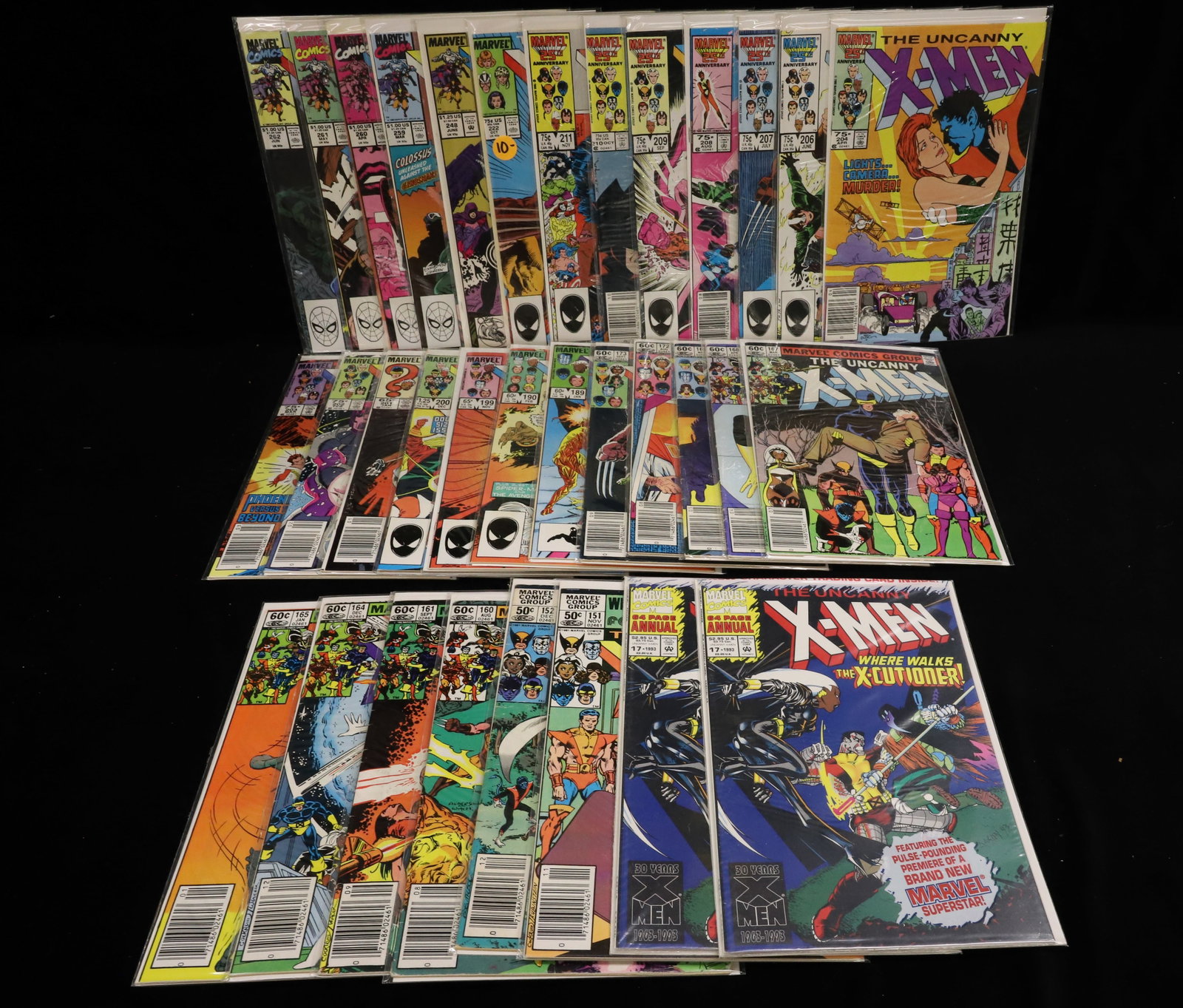 (33) Marvel Comics Group and Marvel comics comic books "X-Men" (1 of 7)