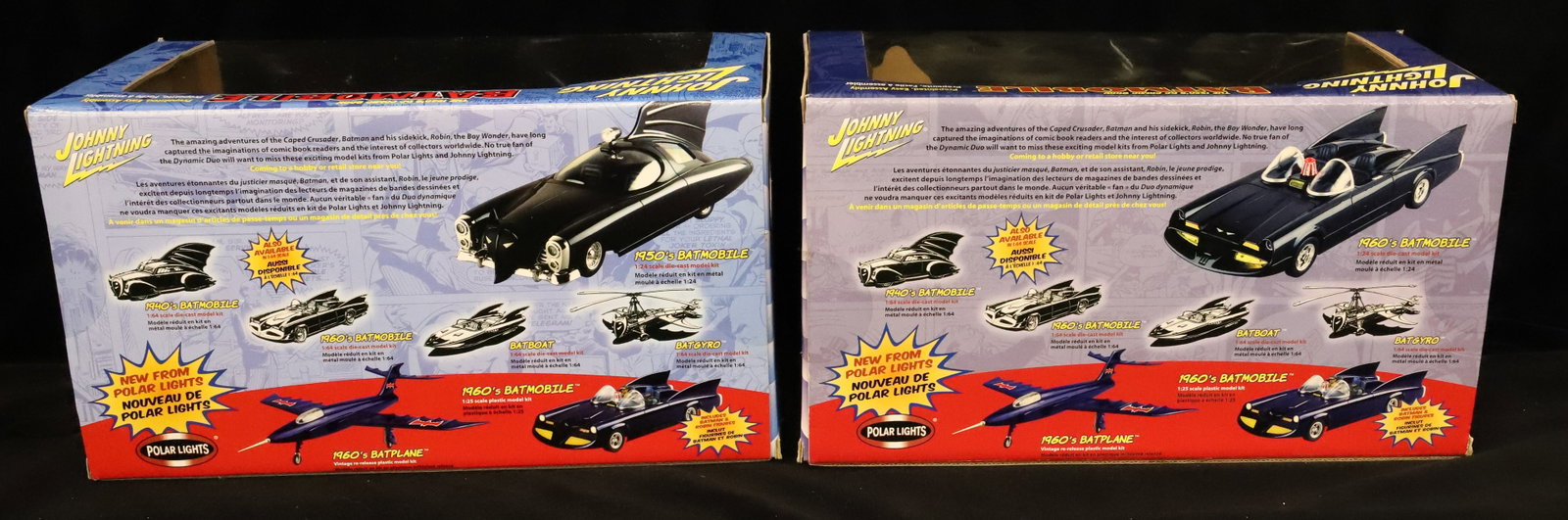 (2) Johnny Lightning Batmobiles - 4