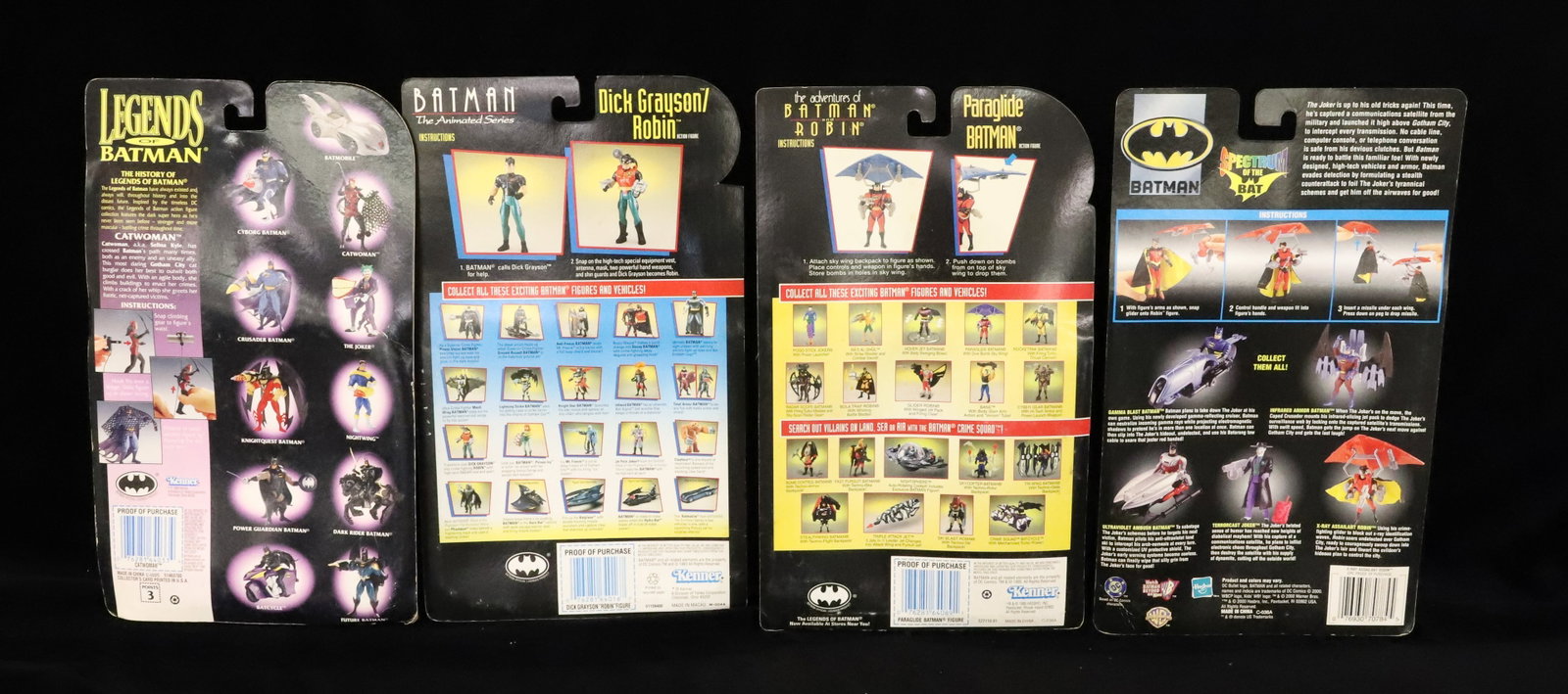 (4) Batman Action Figures - 4