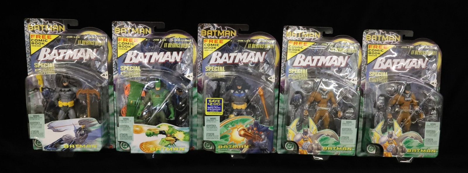 Lot of (5) Batman Action Figures (1 of 7)