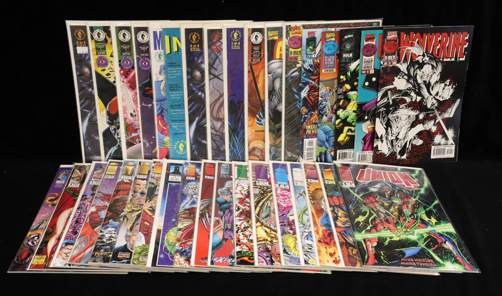 (35) image comic books, including Image, Defiant Marvel comics, and Dark Horse comics (1 of 8)