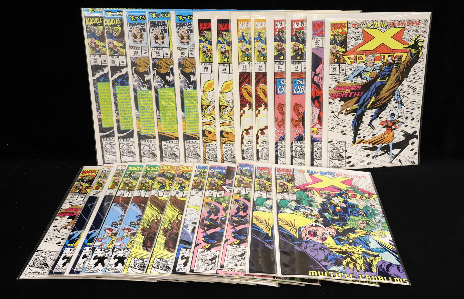 (35) Marvel comics comic books "X Factor": X-Factor comics (Rhapsody of Death, Wolfsbane Goes Wild, and others) PLEASE READ CAREFULLY - ITEMS MUST BE PAID FOR THROUGH LIVE AUCTIONEERS OR WITH CASH OR CHECK IN PERSON - Terms for Purchasing and 
