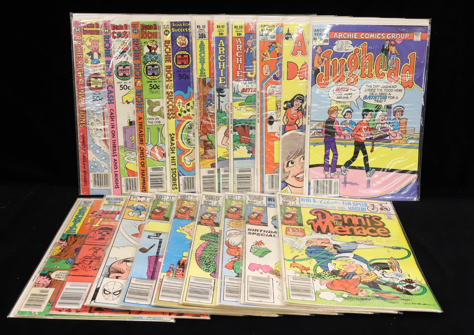(19) Marvel comics and Marvel comics group, Harvey World, Fawcett comic books (1 of 5)