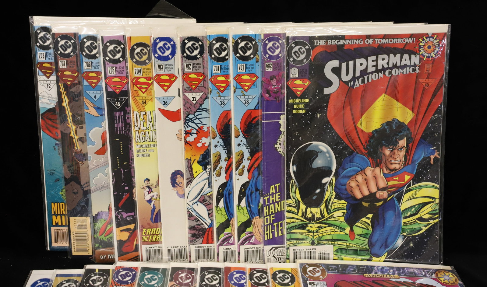 (22) DC comics comic books "Superman" - 2