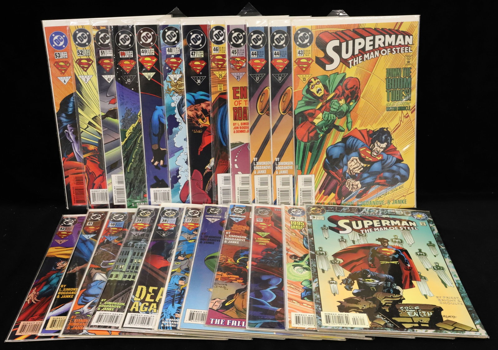 (23) DC comics comic books "Superman The Man Of Steel" (1 of 5)