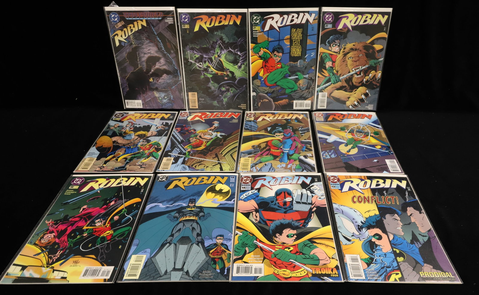 (17) DC comics comic books "Robin" - 4