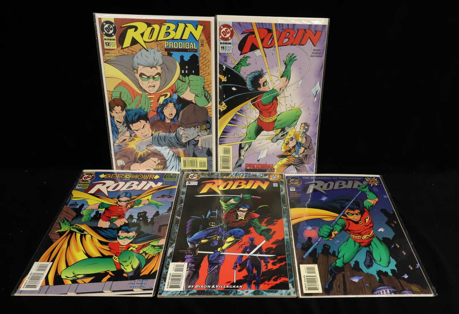 (17) DC comics comic books "Robin" - 5