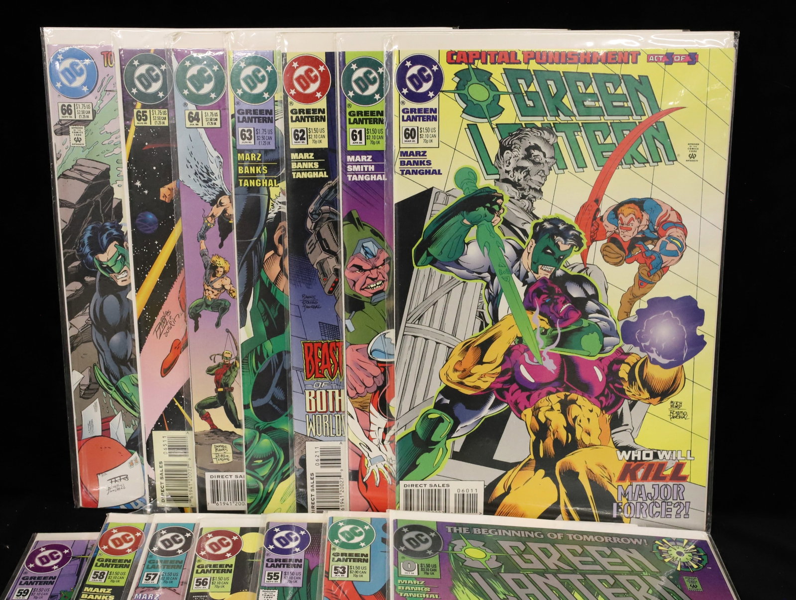 (14) DC comics comic books "The Green Lantern" - 2