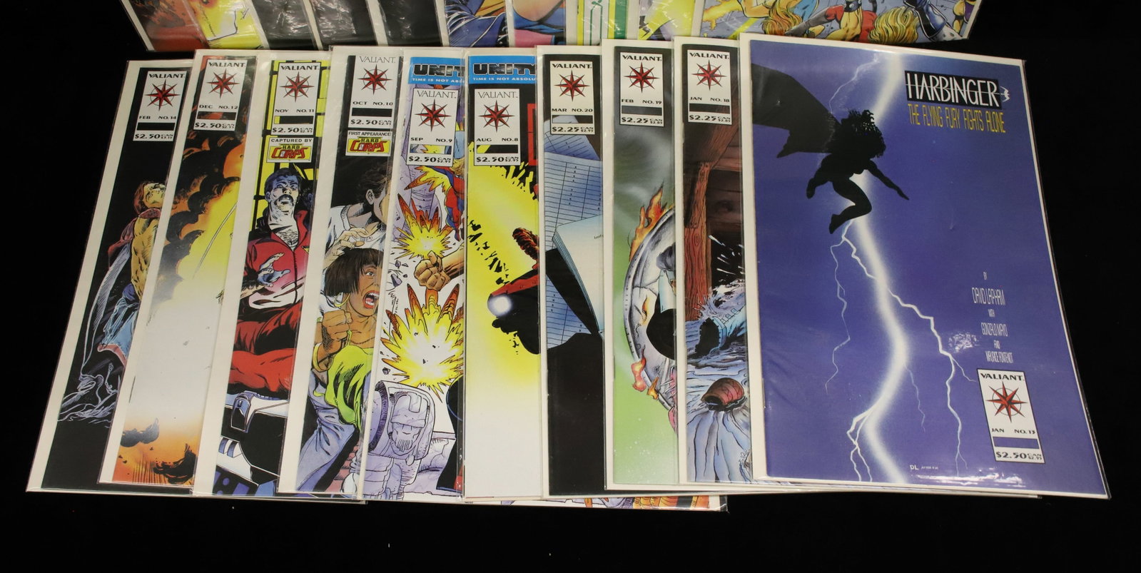 (20) Valiant comics comic books "Harbinger" - 3