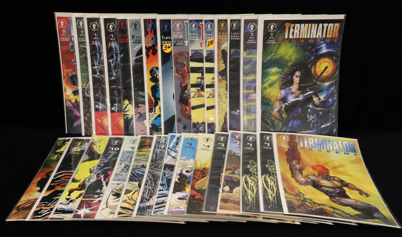 (30) Dark Horse Comics comic books: (18) "Terminator" and (12) "Indiana Jones" comics PLEASE READ CAREFULLY - ITEMS MUST BE PAID FOR THROUGH LIVE AUCTIONEERS OR WITH CASH OR CHECK IN PERSON - Terms for Purchasing and Shipping of
