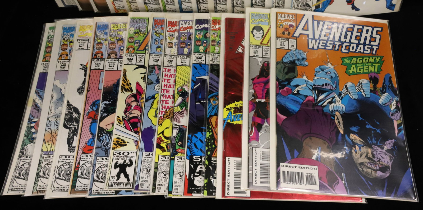 (28) Marvel Comics comic books - 3