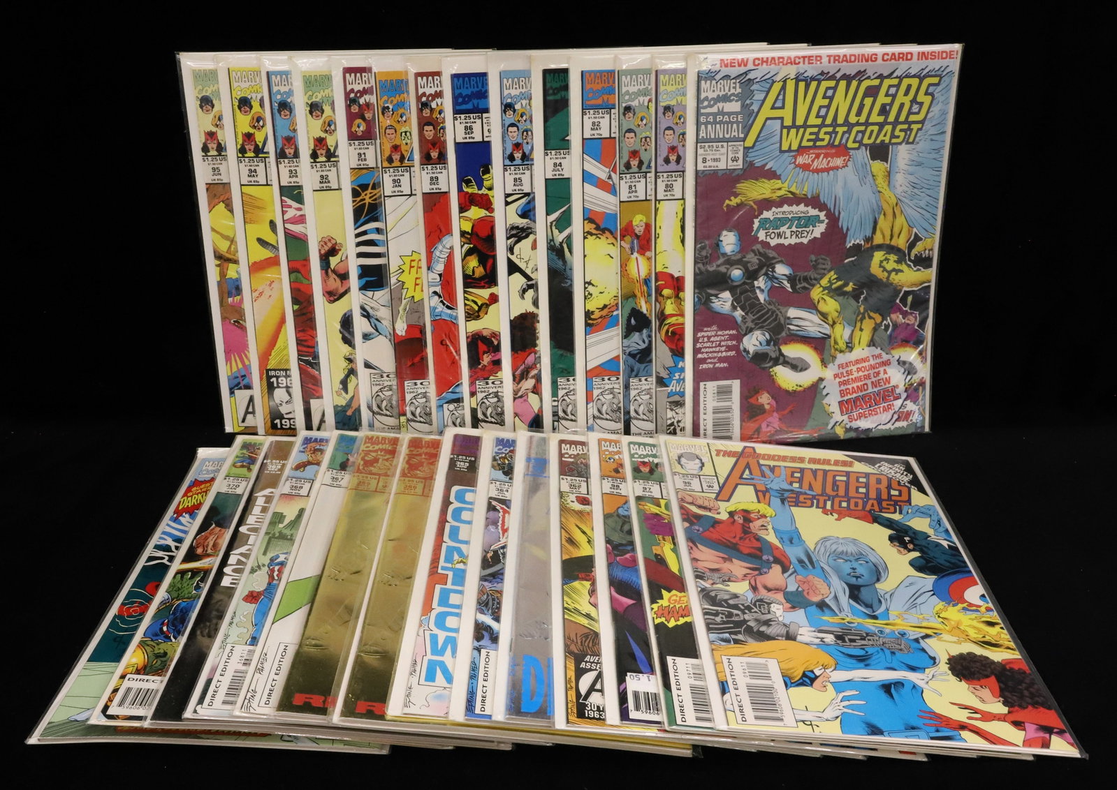 (28) Marvel Comics comic books (1 of 6)