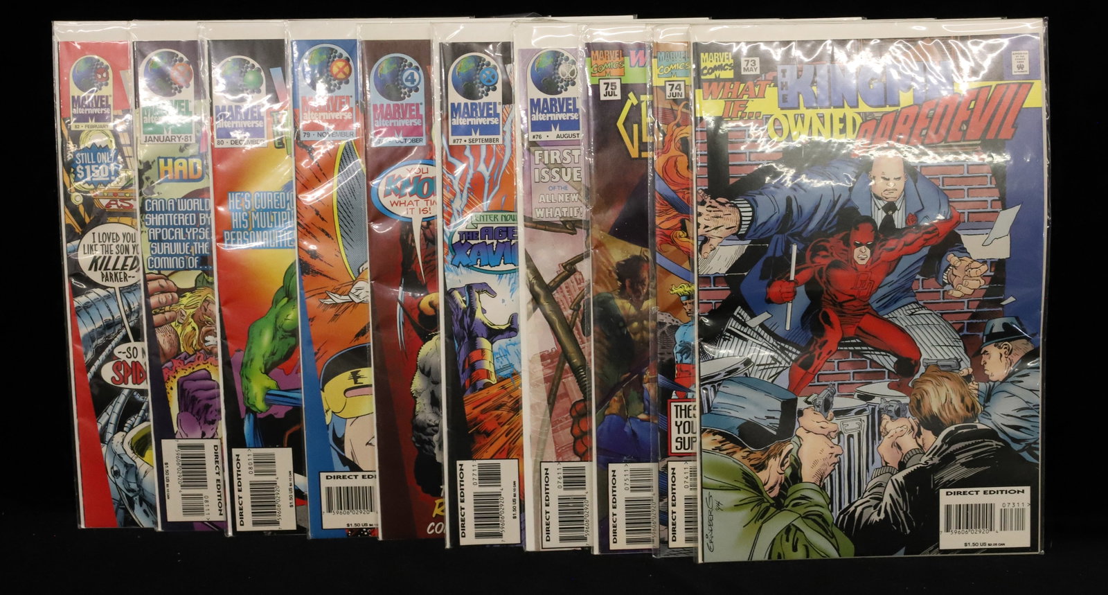 (10) Marvel Comics comic books (1 of 2)