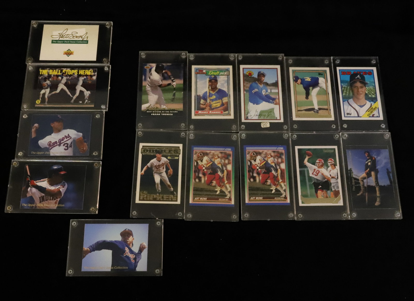 Variety of Baseball and Football Cards (1 of 5)
