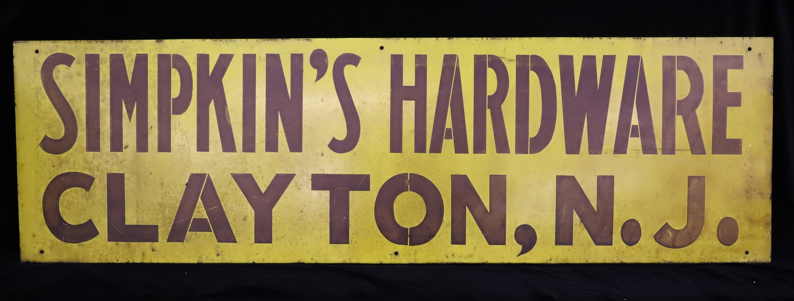 CLAYTON, NJ ADVERTISING SIGN (1 of 6)
