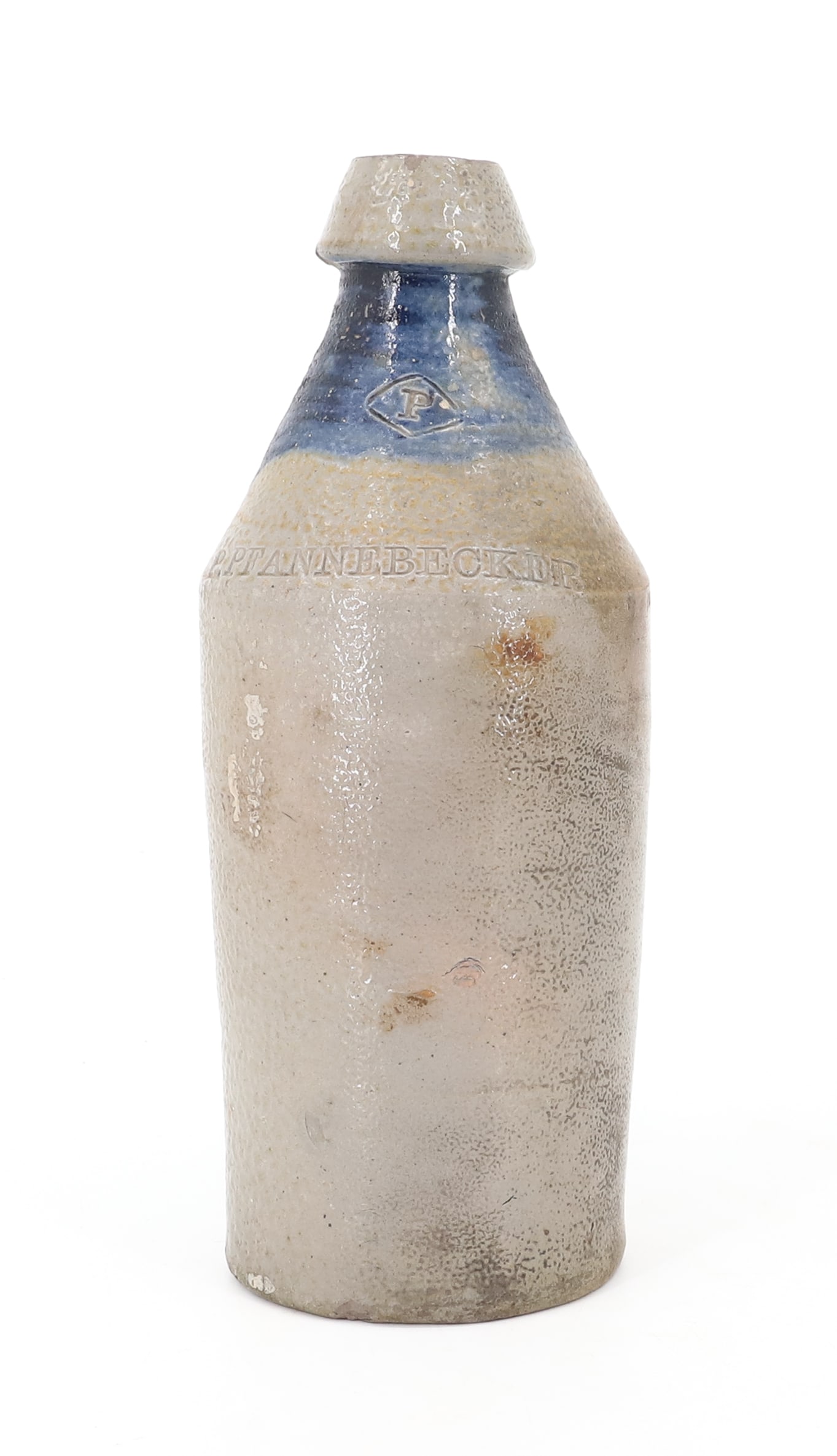 P. PFANNEBECKER STONEWARE BOTTLE (1 of 7)