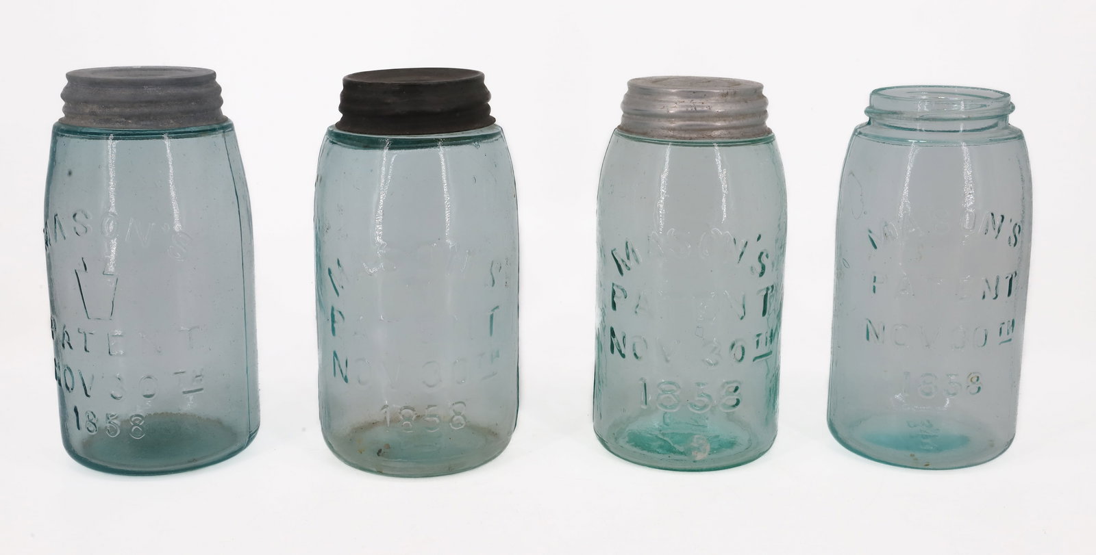 (4) MASON'S FRUIT JARS (1 of 7)