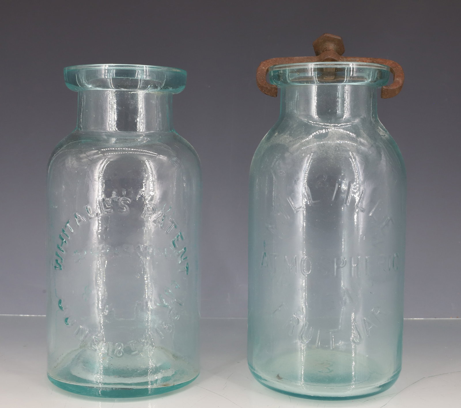 (2) MILLVILLE FRUIT JARS (1 of 4)