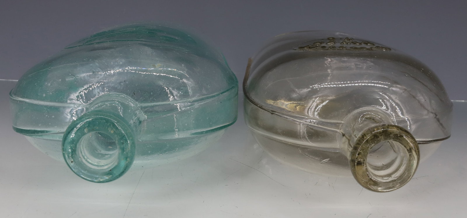 (2) DOVER, NJ FLASKS - 4