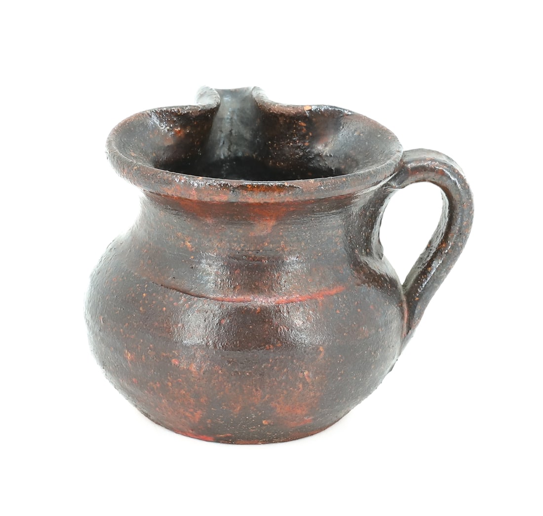 MINIATURE REDWARE PITCHER - 2