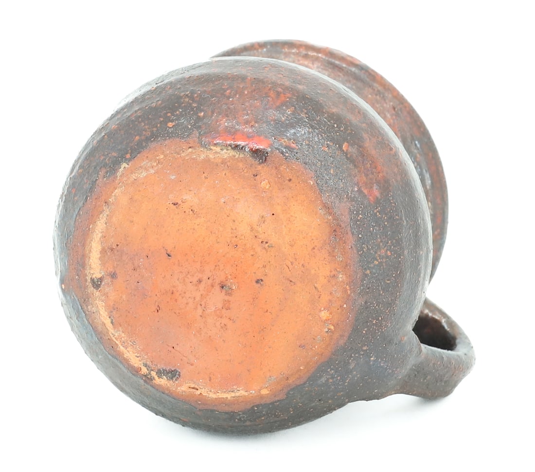 MINIATURE REDWARE PITCHER - 5