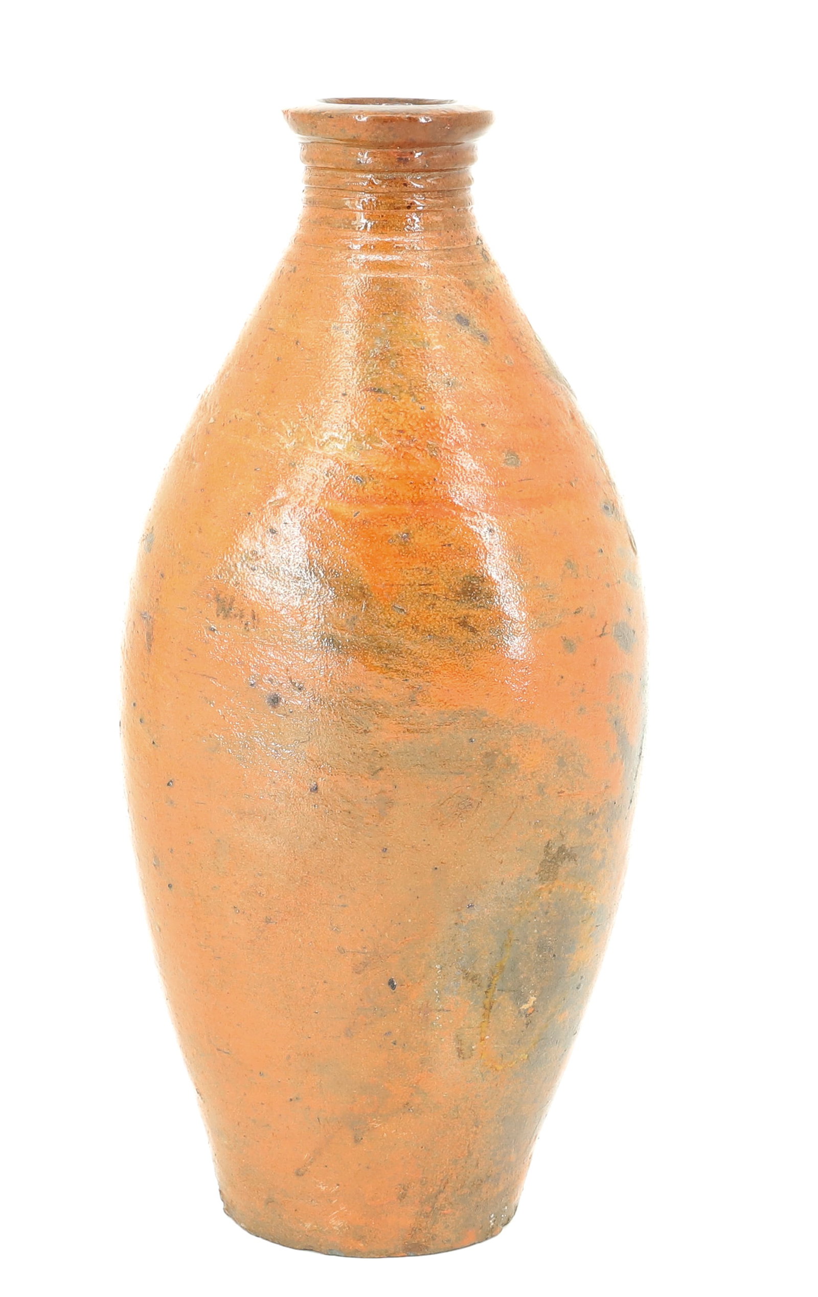 GLAZED STONEWARE BOTTLE - 3