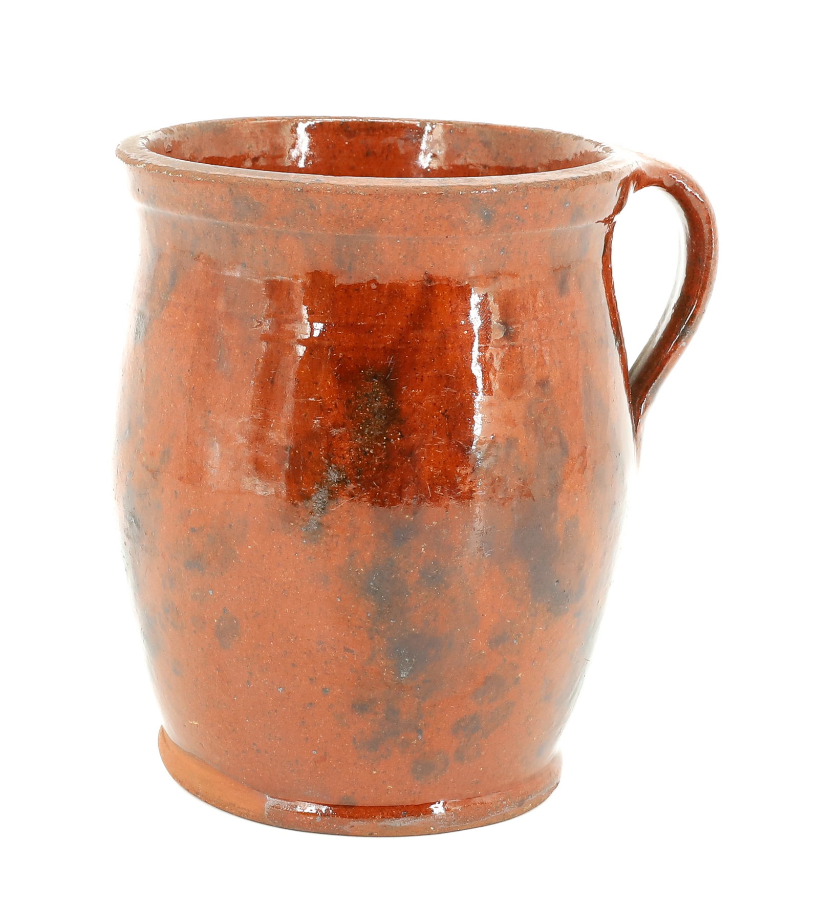 REDWARE APPLE BUTTER CROCK (1 of 6)