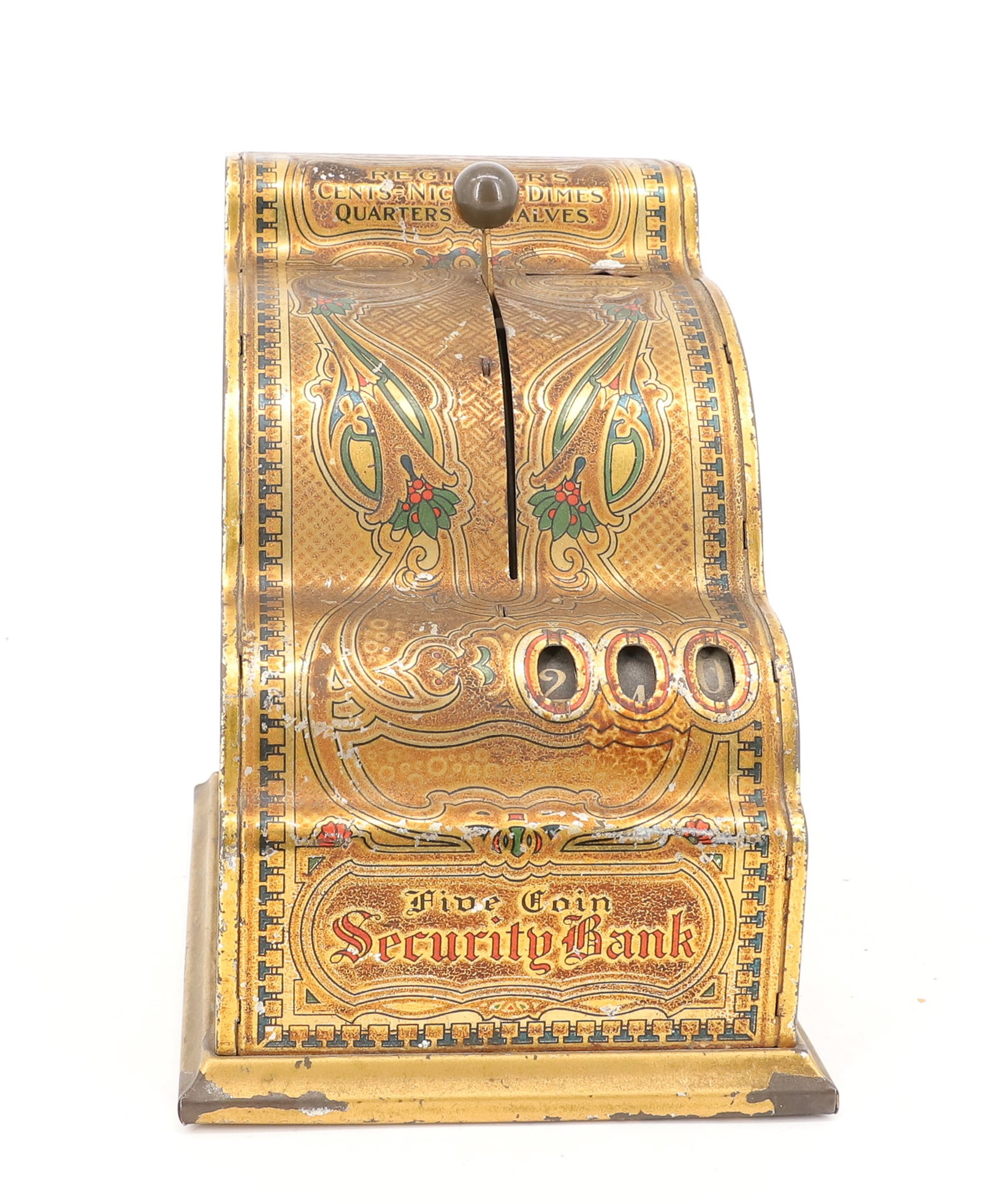 TIN ART NOUVEAU BANK (1 of 5)