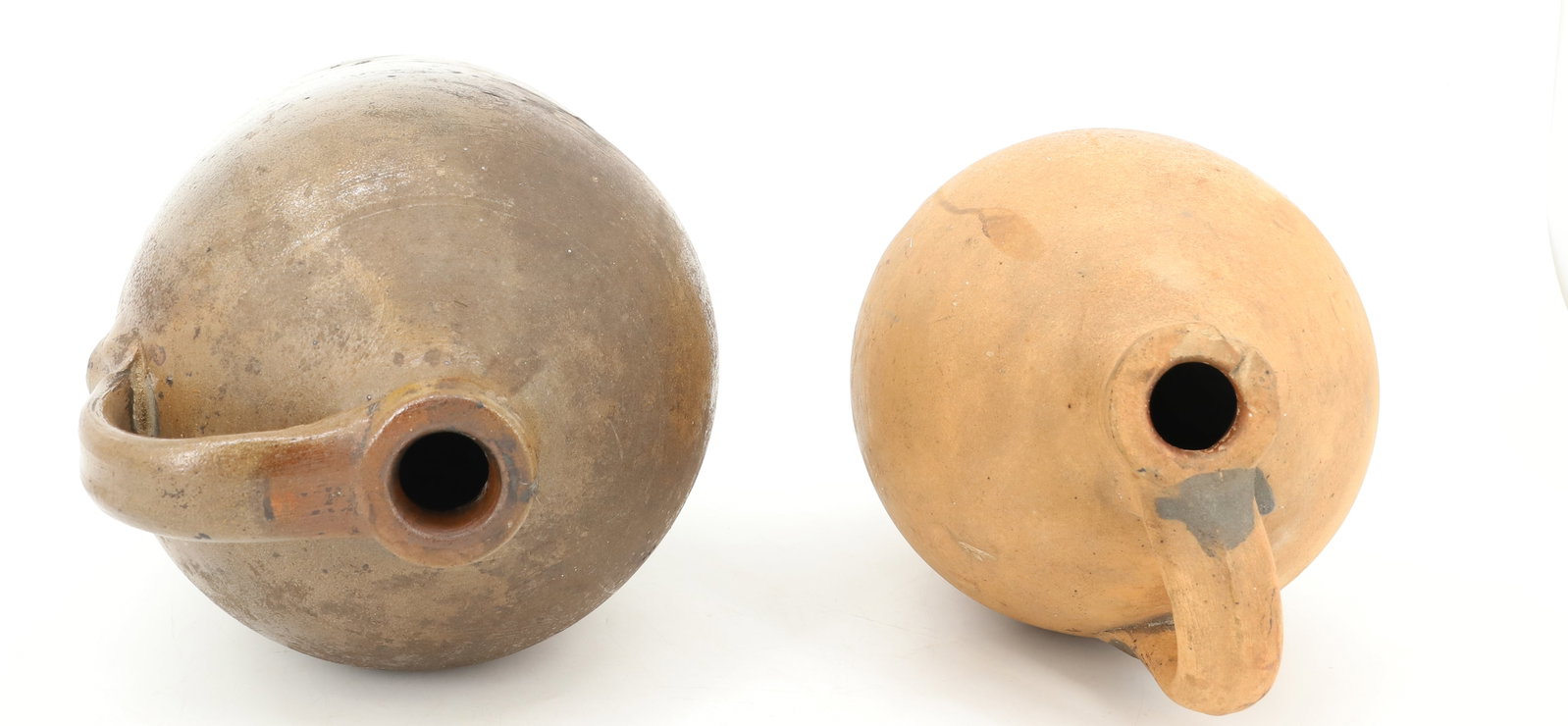 (2) STONEWARE JUGS - 5