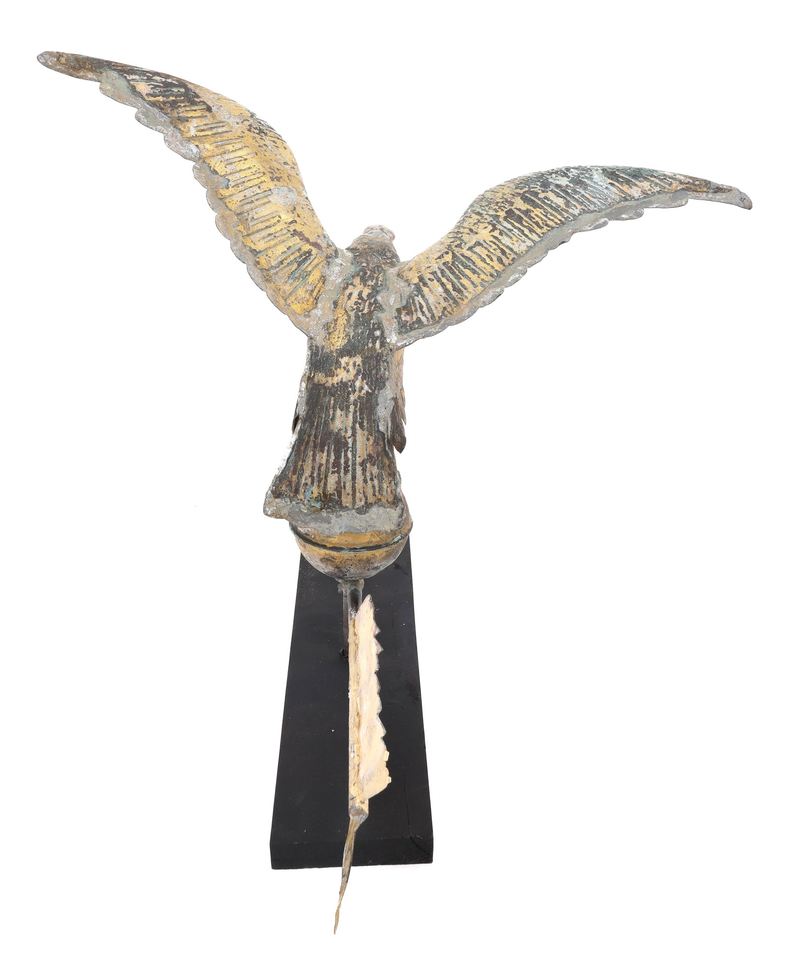 GILT COPPER EAGLE WEATHERVANE - 2
