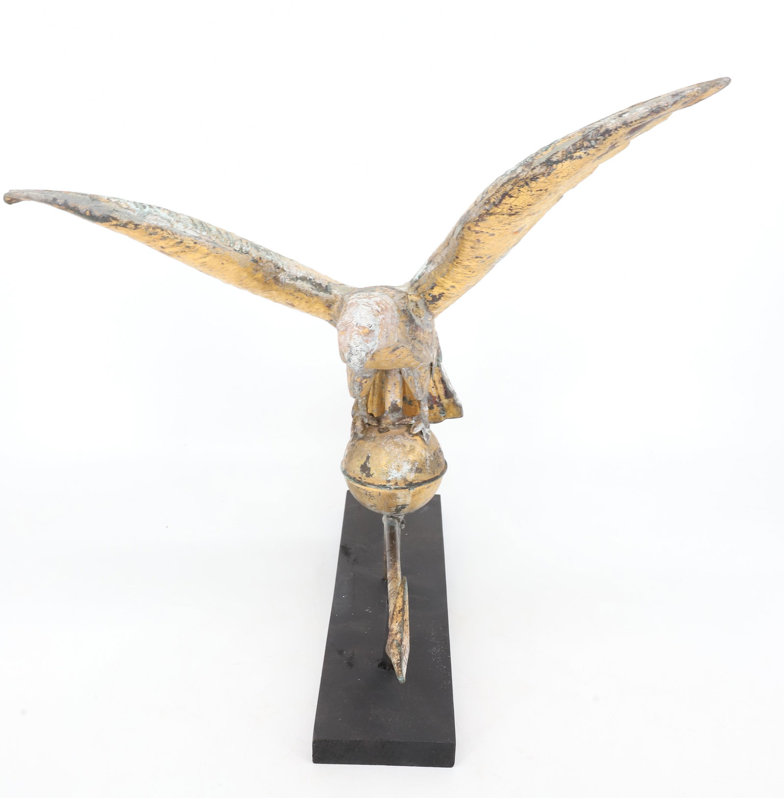 GILT COPPER EAGLE WEATHERVANE - 4
