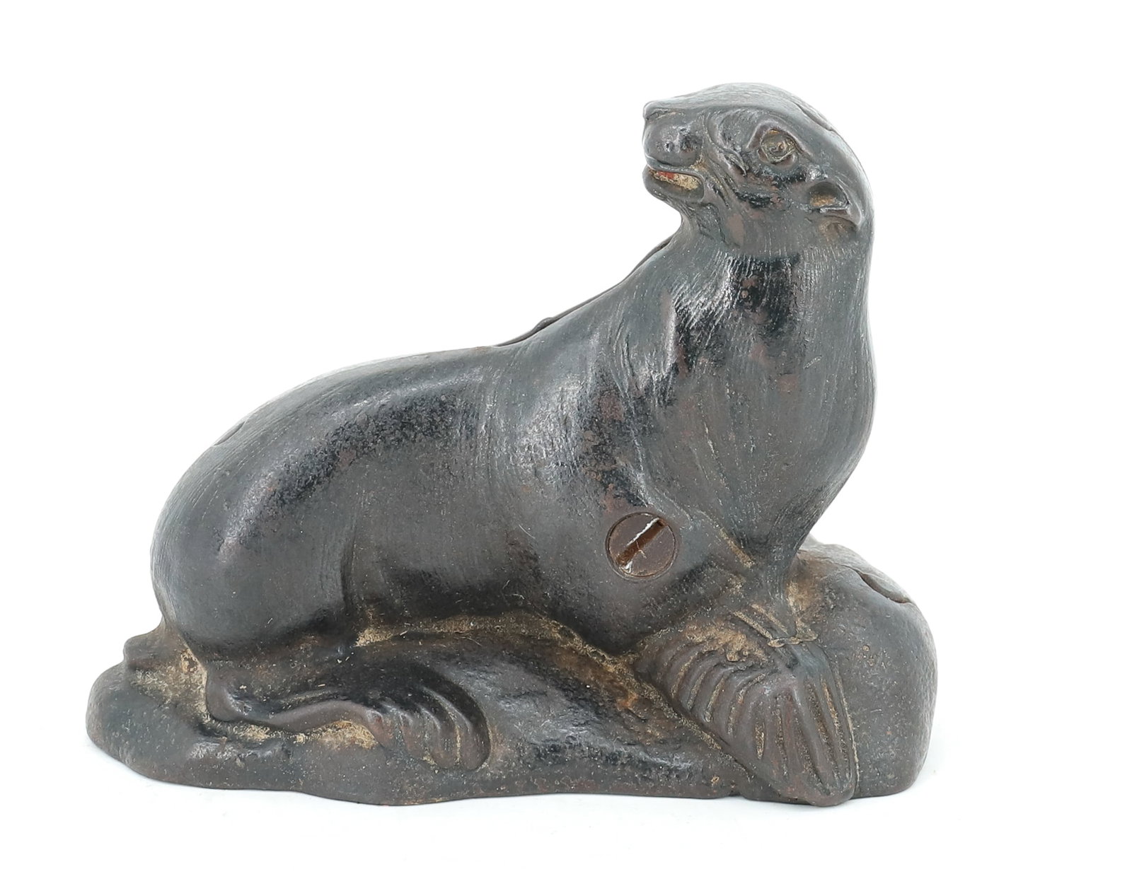 CAST IRON SEAL BANK (1 of 4)