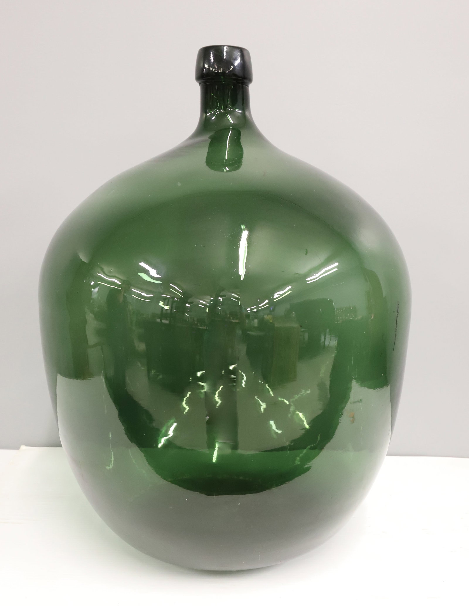 LARGE BLOWN GLASS DEMI-JOHN (1 of 4)