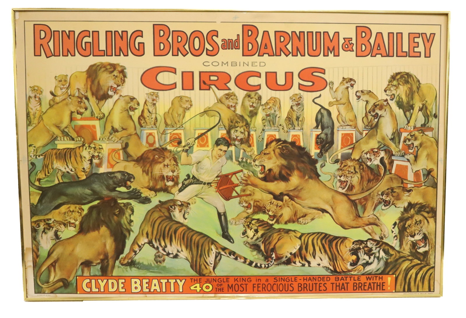 RINGLING BROS AND BARNUM / BAILEY CIRCUS POSTER (1 of 8)