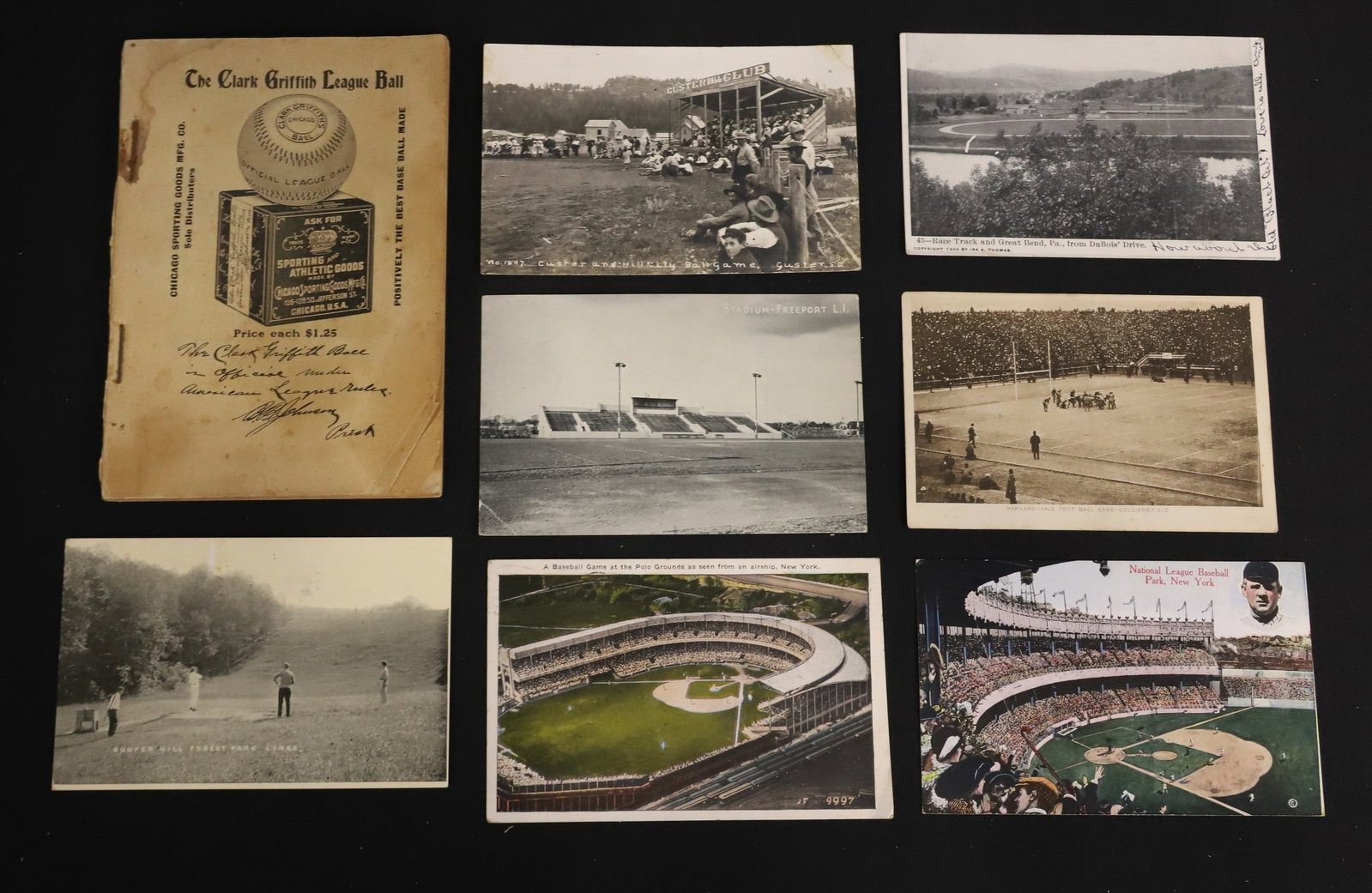 LOT OF BASEBALL / SPORTS POSTCARDS (1 of 4)