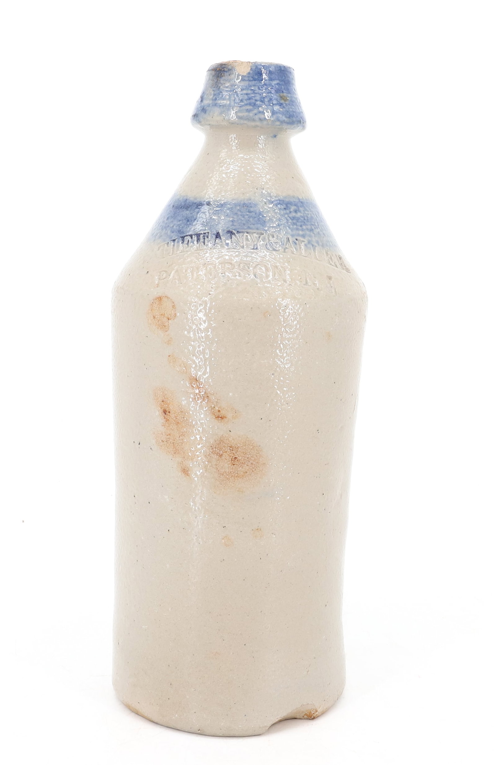 PATERSON, NJ STONEWARE BOTTLE (1 of 8)