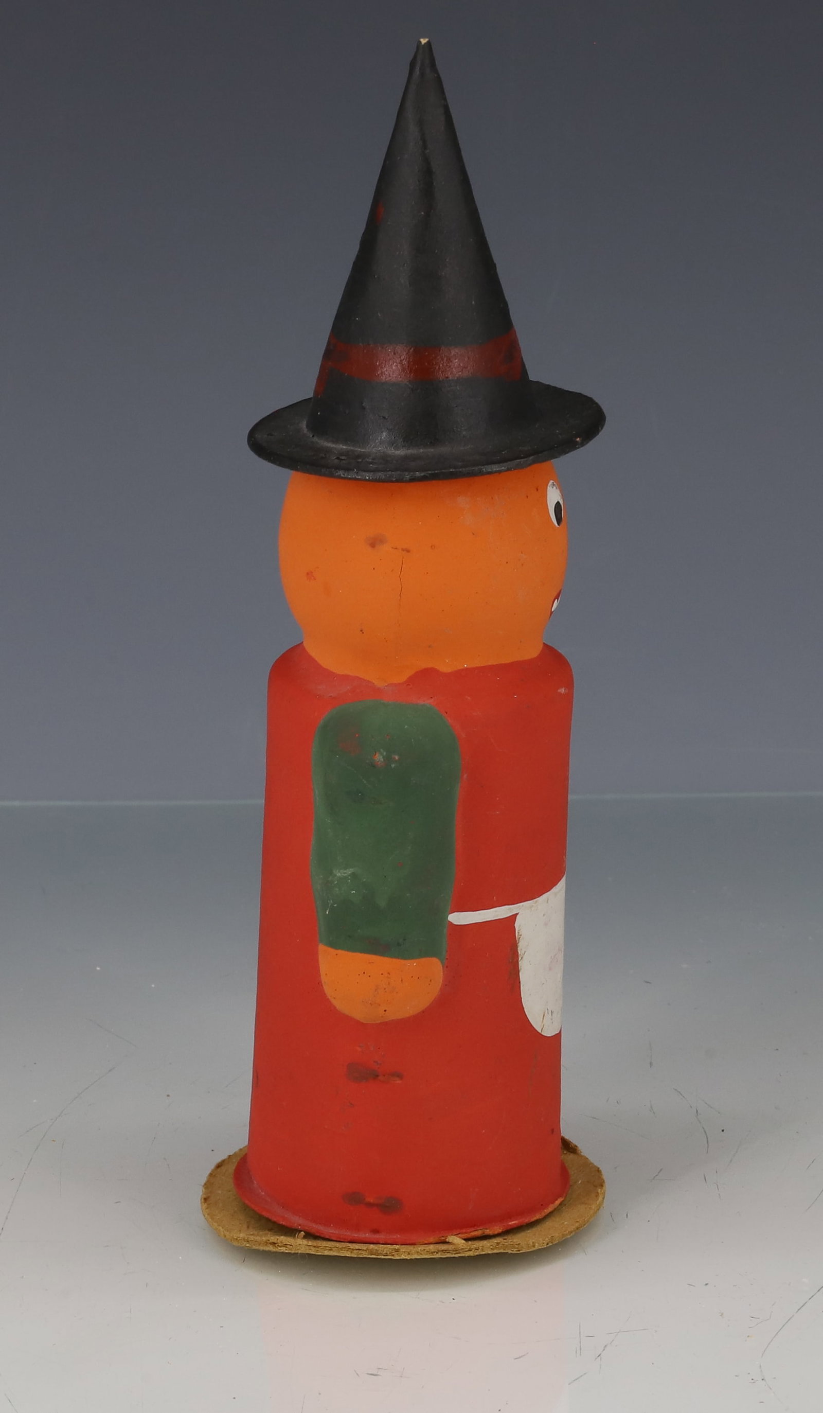 HALLOWEEN PUMPKIN WITCH CANDY CONTAINER - 2