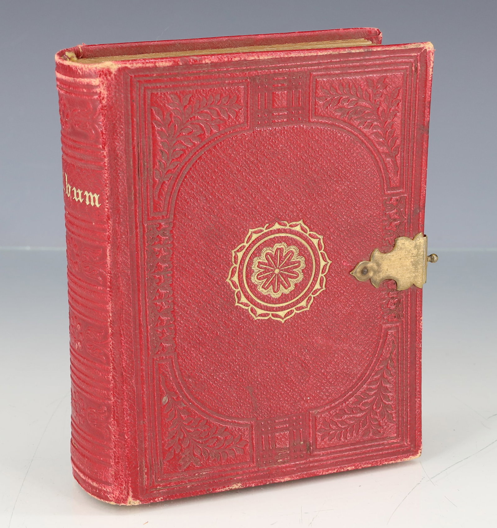 ALBUM OF HAMILTON, TWP, PA FAMILY PHOTOGRAPHS: (24) CDVS AND TINTYPES INCLUDING: YOUNG, KELLER, RUTT AND KAY FAMILIES. ALBUM 5 1/4" X 4". PLEASE READ CAREFULLY - ITEMS MUST BE PAID FOR THROUGH LIVE AUCTIONEERS OR WITH CASH OR CHECK IN PERSON -