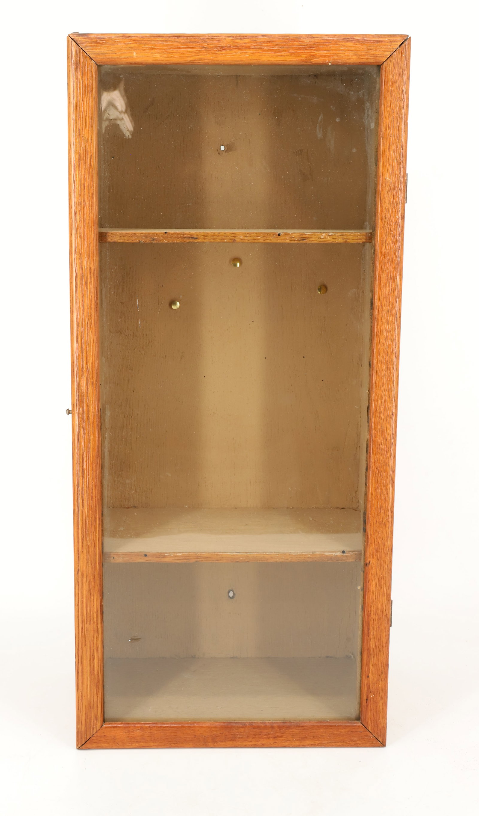 OAK DISPLAY CASE (1 of 4)